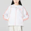 Shop (W) 阿迪达斯拼色条纹抽绳连帽夹克 白色 HT8752
