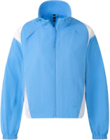 (Women) adidas Colorblock Water-Resistant Woven Jacket - Blue Casual Loose Fit JP1458 (Women) adidas Colorblock Water-Resistant Woven Jacket - Blue Casual Loose Fit JP1458