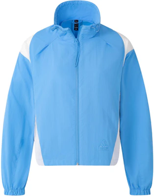 (W) 아디다스 컬러블럭 방수 우븐 재킷 - 블루 캐주얼 루즈핏 JP1458 Order (W) 아디다스 컬러블럭 방수 우븐 재킷 - 블루 캐주얼 루즈핏 JP1458