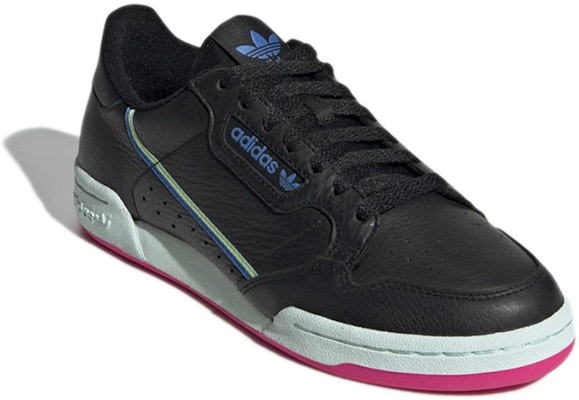 (W) adidas Continental 80 'Hitam Biru Kuning' G27723 Lookbook (W) adidas Continental 80 'Hitam Biru Kuning' G27723