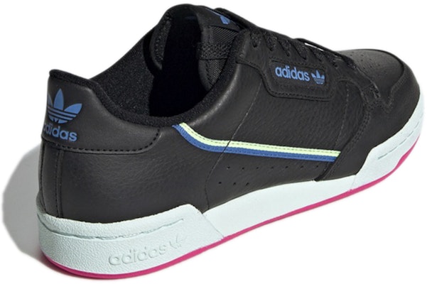 (W) adidas Continental 80 'Hitam Biru Kuning' G27723 Shop (W) adidas Continental 80 'Hitam Biru Kuning' G27723