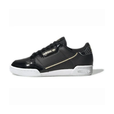 (W) adidas Continental 80 'Black Gold Metallic'