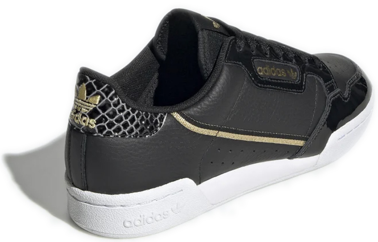 (W) adidas Continental 80 'Black Gold Metallic' 圖 3