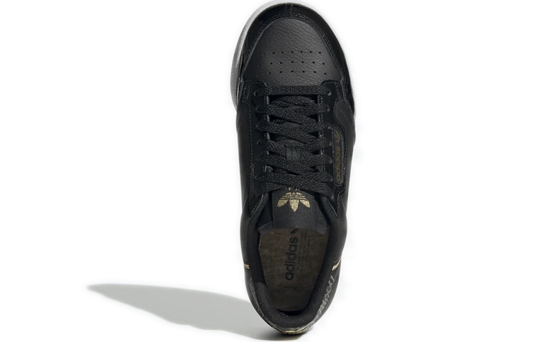 (W) adidas Continental 80 'Black Gold Metallic' 圖 4