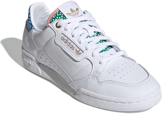 adidas originals Continental 80 低筒 板鞋 女款 白藍綠 Lookbook adidas originals Continental 80 低筒 板鞋 女款 白藍綠