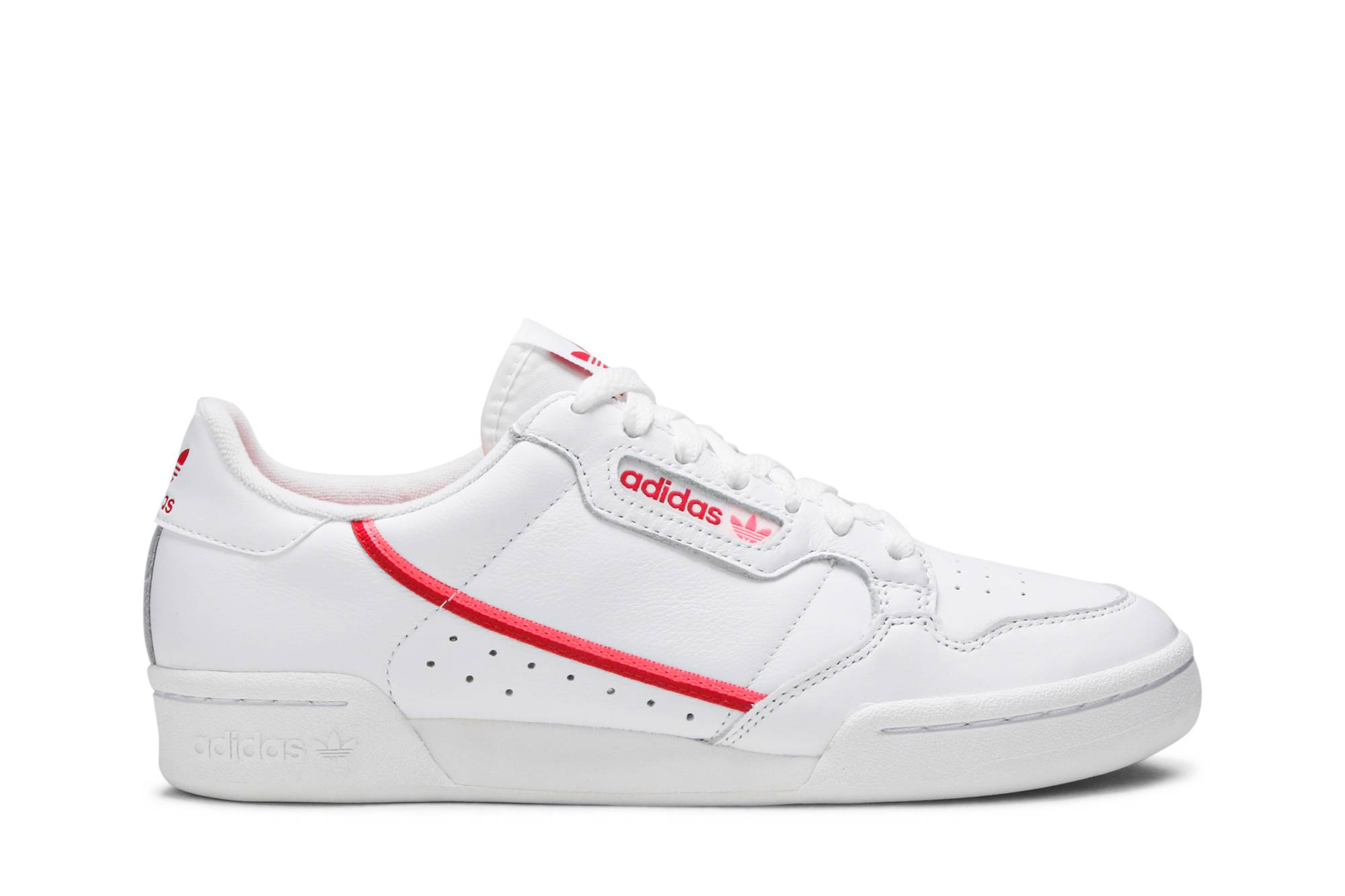 Buy (W) adidas Continental 80 'Putih Merah Scarlet Flash' EE5562