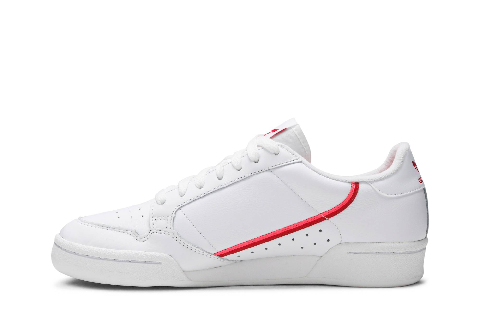(W) adidas Continental 80 'White Scarlet Flash Red' 圖 3