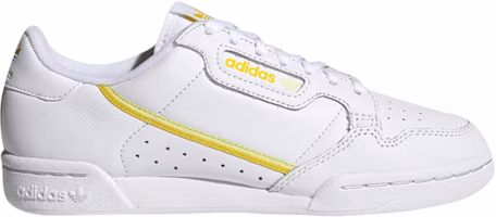 (Women) adidas Continental 80 'White Semi Frozen Yellow' EE5561 (Women) adidas Continental 80 'White Semi Frozen Yellow' EE5561