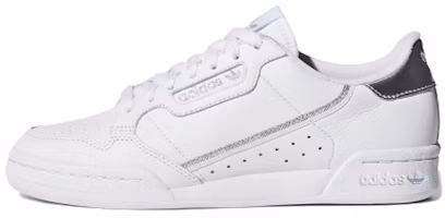 (Women) adidas Continental 80 'White Silver' EE8925 (Women) adidas Continental 80 'White Silver' EE8925