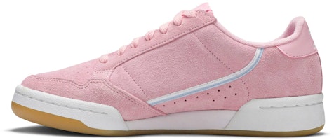 (W) adidas Continental 80 HK 'True Pink' Wanita Ungu Mewah G27720 Lookbook (W) adidas Continental 80 HK 'True Pink' Wanita Ungu Mewah G27720