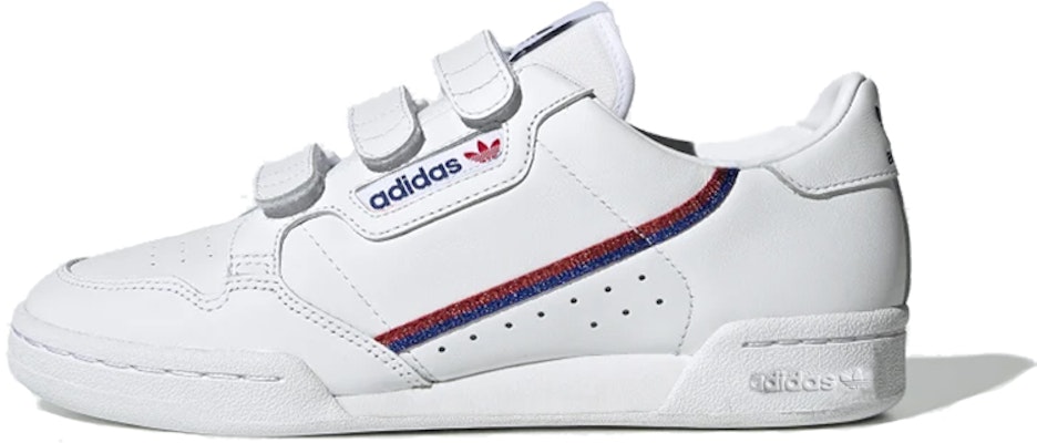 (W) adidas Continental 80 Strap 'Putih Biru Merah' EE5577 Buy (W) adidas Continental 80 Strap 'Putih Biru Merah' EE5577