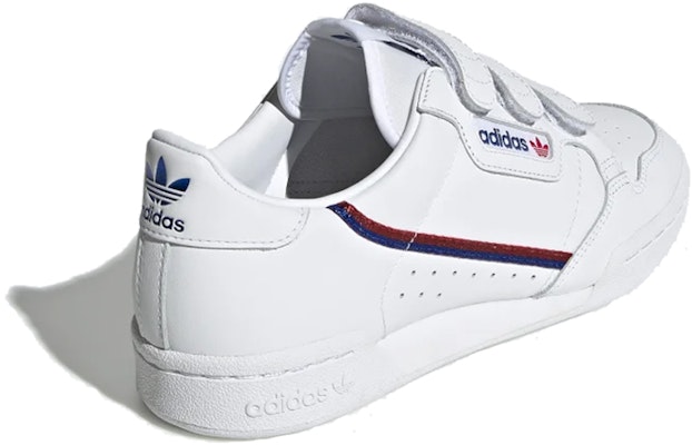 (W) adidas Continental 80 Strap 'Putih Biru Merah' EE5577 Lookbook (W) adidas Continental 80 Strap 'Putih Biru Merah' EE5577