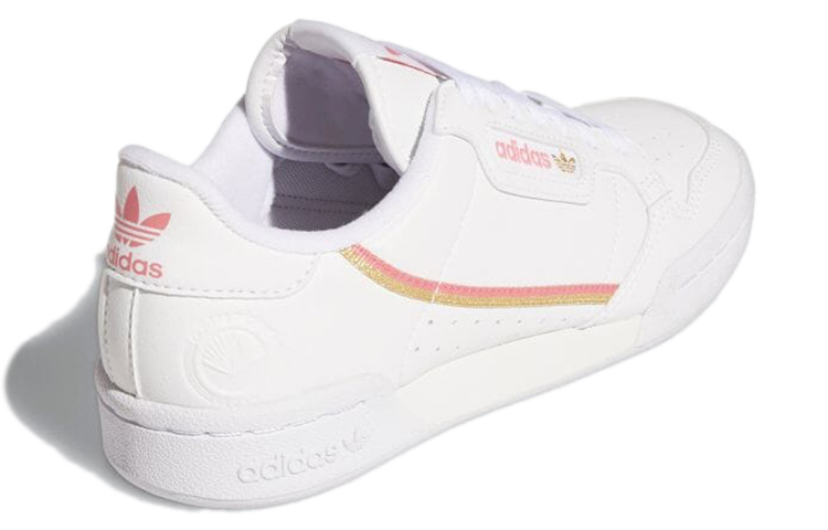 (W) adidas Continental 80 Vegan 'White Hazy Rose' 圖 4