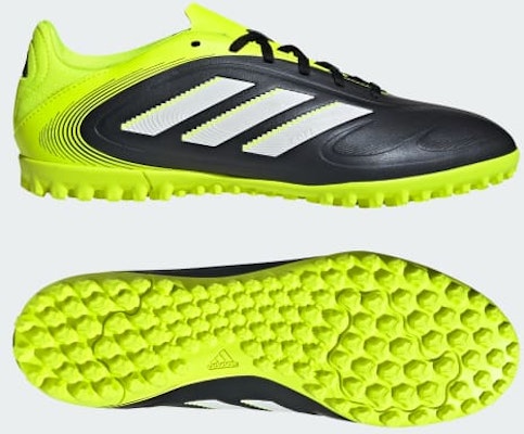 (Women) Adidas Copa Pure.3 Club TF Soccer Shoes Core Black/Cloud White/Lucid Lemon JR2893 Buy (Women) Adidas Copa Pure.3 Club TF Soccer Shoes Core Black/Cloud White/Lucid Lemon JR2893