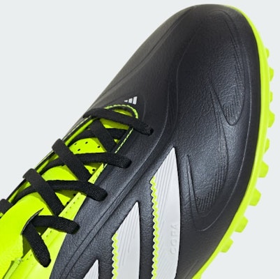 (Women) Adidas Copa Pure.3 Club TF Soccer Shoes Core Black/Cloud White/Lucid Lemon JR2893 3