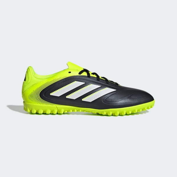 Order (W) Adidas Copa Pure.3 Club TF Zapatos de Fútbol Negro/Blanco/Limón Lucido JR2893