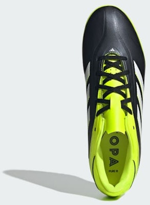 (Women) Adidas Copa Pure.3 Club TF Soccer Shoes Core Black/Cloud White/Lucid Lemon JR2893 Lookbook (Women) Adidas Copa Pure.3 Club TF Soccer Shoes Core Black/Cloud White/Lucid Lemon JR2893
