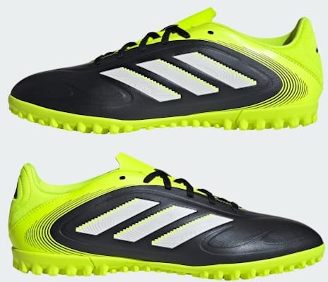 (Women) Adidas Copa Pure.3 Club TF Soccer Shoes Core Black/Cloud White/Lucid Lemon JR2893 Cheap (Women) Adidas Copa Pure.3 Club TF Soccer Shoes Core Black/Cloud White/Lucid Lemon JR2893