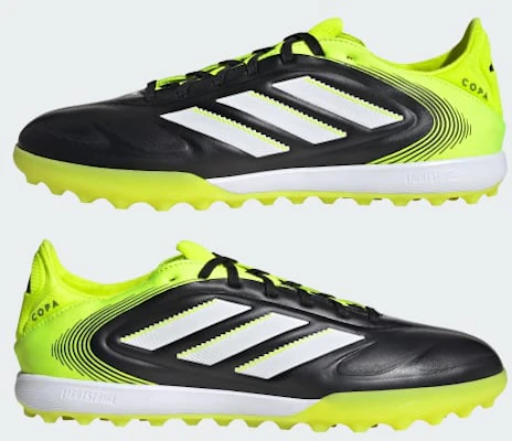 Adidas Copa Pure 3 Pro TF Soccer Shoes Core Black/Cloud White/Lucid Lemon JR2834 Cheap Adidas Copa Pure 3 Pro TF Soccer Shoes Core Black/Cloud White/Lucid Lemon JR2834