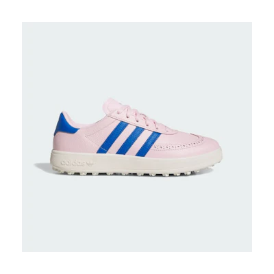 (W) Adidas Coscub Spikeless Golf Shoes Clear Pink/Off White/Blue Bird