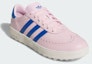 Shop (W) Adidas Coscub 無釘高爾夫鞋 淡粉色/米白色/藍鳥色 JP8525