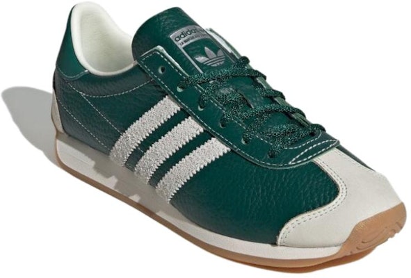 (Women) adidas Country OG 'Collegiate Green Off White' IE3939 Lookbook (Women) adidas Country OG 'Collegiate Green Off White' IE3939