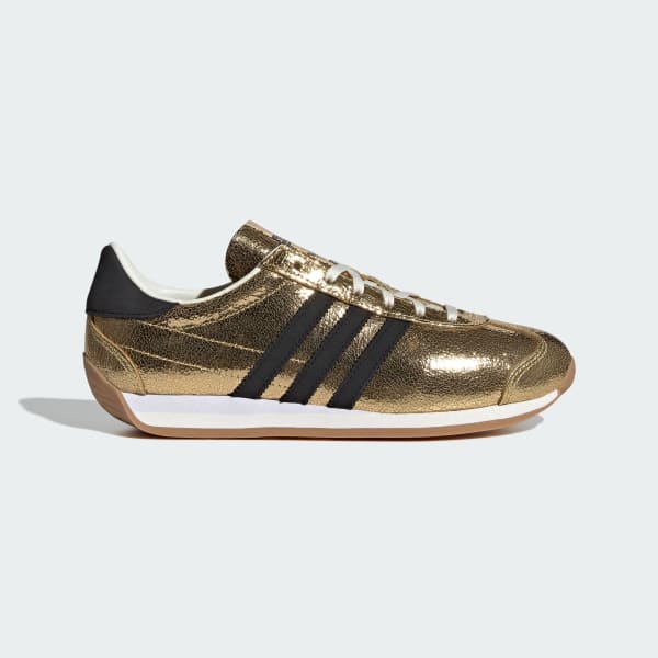 (Women) adidas Country OG 'Gold Metallic Black' JQ5110