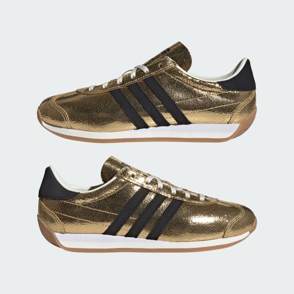 Cheap (W) adidas Country OG ''Or Métallique Noir'' JQ5110