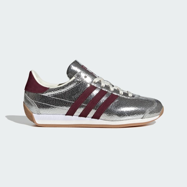 (Women) adidas Country OG 'Silver Metallic Maroon' JQ5111