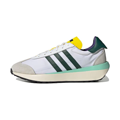(W) adidas Country XLG 'White Collegiate Green Yellow'