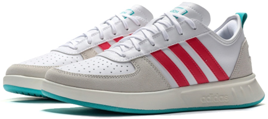 (Women) adidas Court 80s White/Red EF9476 Lookbook (Women) adidas Court 80s White/Red EF9476