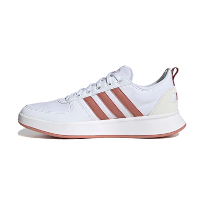 (W) adidas Court80s White/Pink