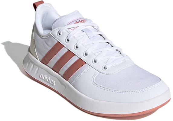 (Women) adidas Court80s White/Pink EE9840 Lookbook (Women) adidas Court80s White/Pink EE9840