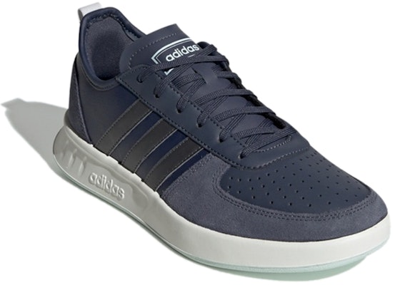 (Women) adidas Court 80S 'Blue White' EE9834 Lookbook (Women) adidas Court 80S 'Blue White' EE9834