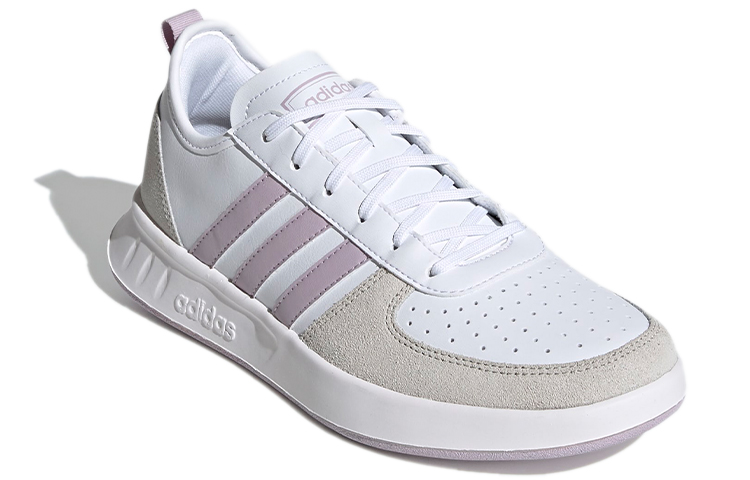 Lookbook (W) adidas Court 80s ''Wit Grijs Paars'' EE9832