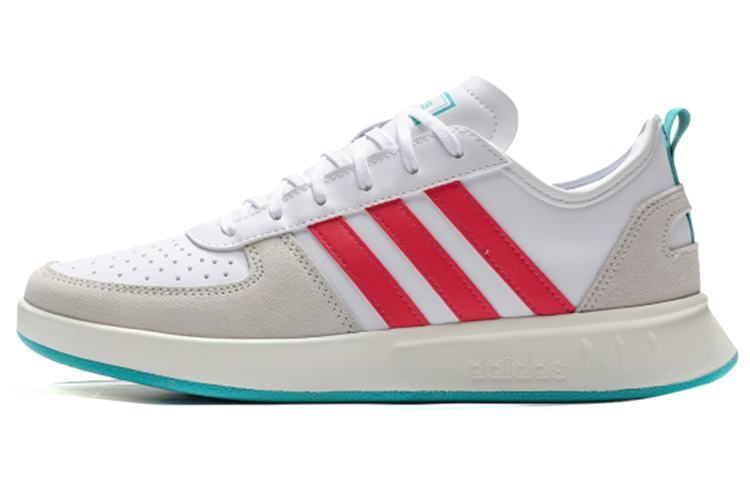 (Women) adidas Court 80s White/Red EF9476