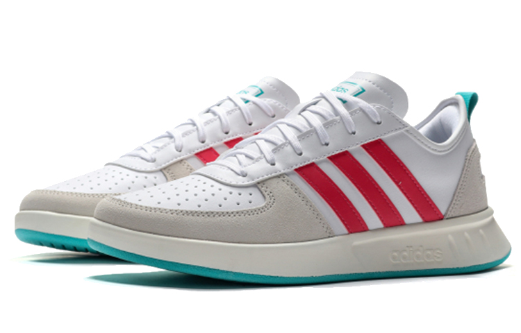 Lookbook (W) adidas Court 80s Wit/Rood EF9476