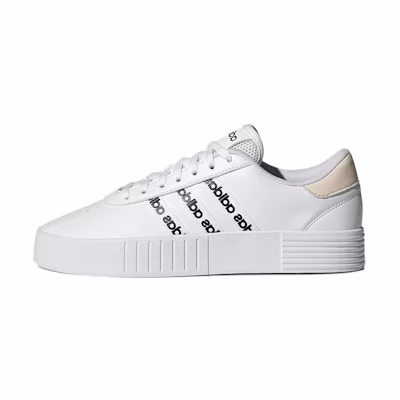 (W) adidas Court Bold 'Logo Print - White Beige'