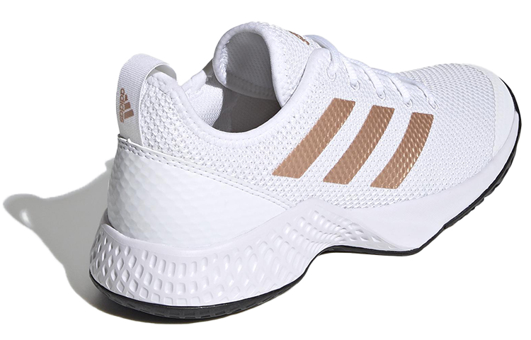 Shop (W) adidas Court Control ''Wit Koper Metallic'' FX3444