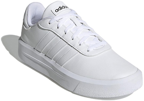 (Women) adidas Court Platform 'White' GV9000 Lookbook (Women) adidas Court Platform 'White' GV9000