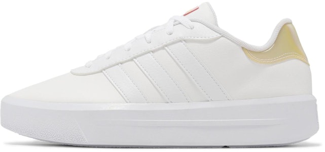 (W) adidas Court Platform 'Putih Emas' GV8997 Buy (W) adidas Court Platform 'Putih Emas' GV8997