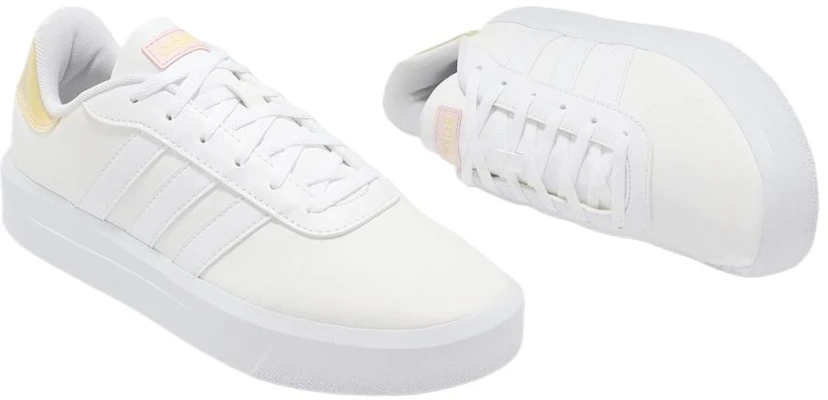 (W) adidas Court Platform ''Wit Goud'' GV8997 Lookbook (W) adidas Court Platform ''Wit Goud'' GV8997