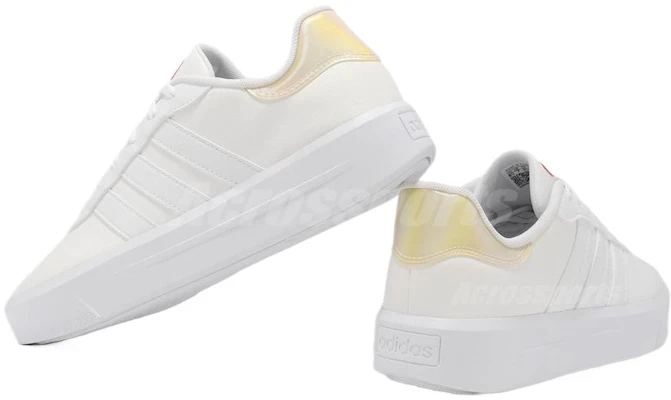 (W) adidas Court Platform ''Wit Goud'' GV8997 Shop (W) adidas Court Platform ''Wit Goud'' GV8997