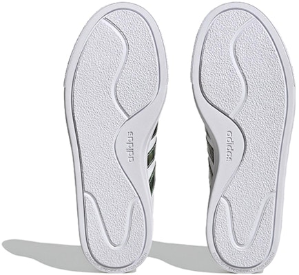 (Women) adidas Court Platform 'White Linen Green' HP9434 Details for (Women) adidas Court Platform 'White Linen Green' HP9434