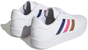 (W) adidas Court Platform 'Putih Ungu Merah Muda Coklat' HP9429 Shop (W) adidas Court Platform 'Putih Ungu Merah Muda Coklat' HP9429