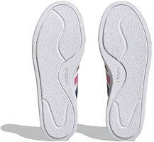 (W) adidas Court Platform 'Putih Ungu Merah Muda Coklat' HP9429 Details for (W) adidas Court Platform 'Putih Ungu Merah Muda Coklat' HP9429