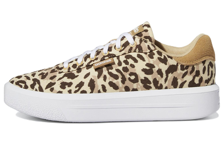(Women) adidas Court Platform CLN 'Leopard' GY4444