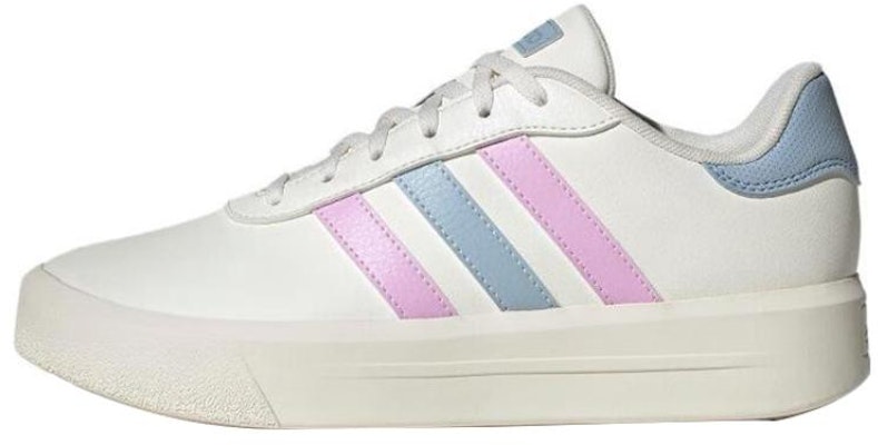 (Women) Adidas Court Platform Shoes 'Off White Lilac Blue' IE9987 Buy (Women) Adidas Court Platform Shoes 'Off White Lilac Blue' IE9987