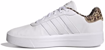 (Women) adidas Court Platform Shoes 'White Leopard' GW9786 (Women) adidas Court Platform Shoes 'White Leopard' GW9786