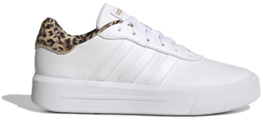 (W) Sepatu Platform adidas Court 'White Leopard' Putih GW9786 Order (W) Sepatu Platform adidas Court 'White Leopard' Putih GW9786